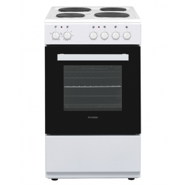 HYUNDAI HCMU26V-5650E/W Κουζίνα Εμαγιέ 55LT Λευκό